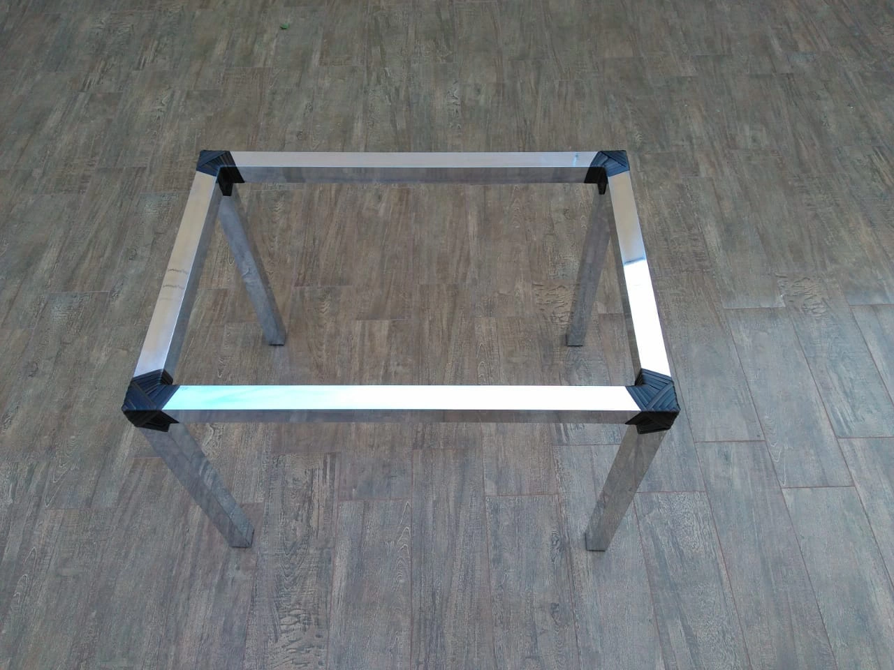 Base de mesa alumínio Quadrada