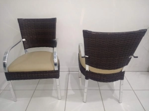 Base de mesa vitalle com poltronas