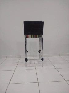 Banqueta Sol assento estofado