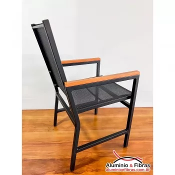 Cadeira Bahia c/ braço Tela Sling